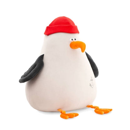 Albatross Plush Toy with Red Cap - 50 cm