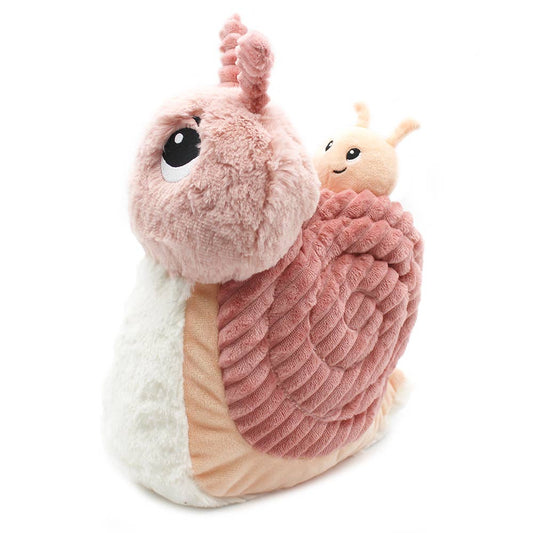 Ptipotos Plush Mother and Baby Snail - Pink