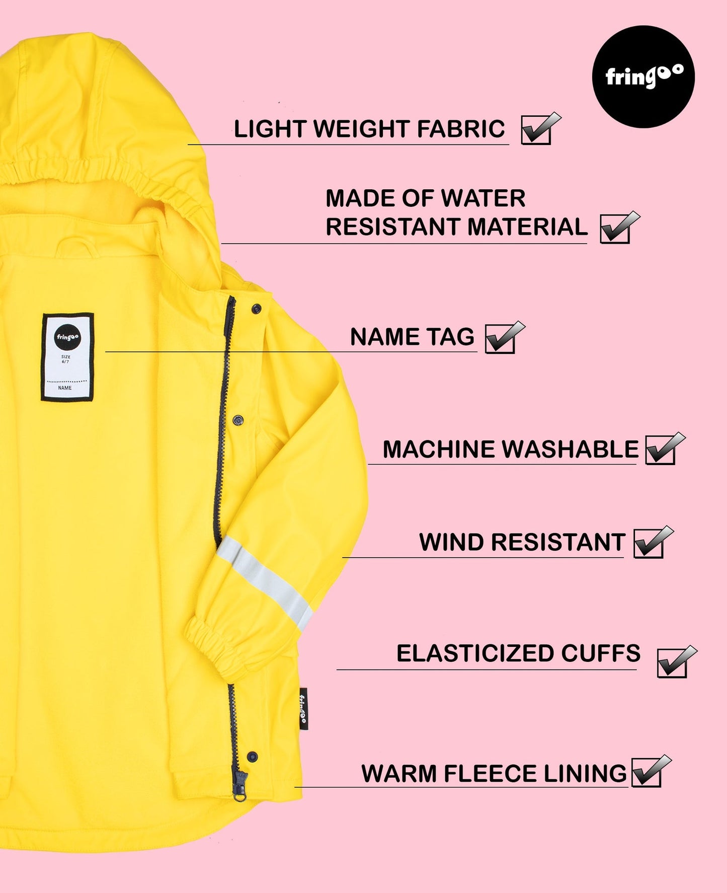 Imperméable – Yellow