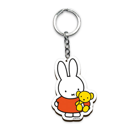 Miffy keychain with Boris comforter