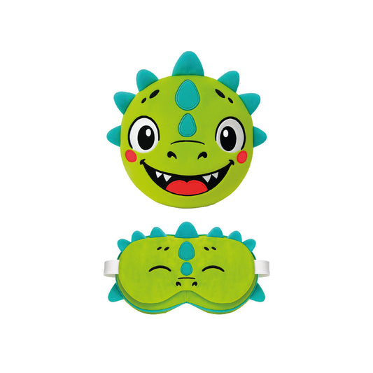 Travel pillow Zoo Eye mask Zoo Nap Dinosaur