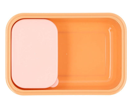 Boîte à Déjeuner Enfant Bento Rayures Rose
