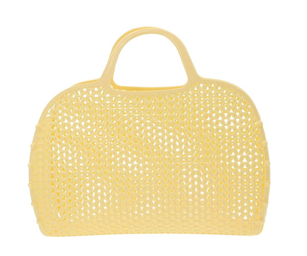 Sac Rétro Vintage Jaune Citron