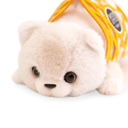 Milo &amp; Millie Plush Toy, Milo the White Cat (56 cm) - 0+