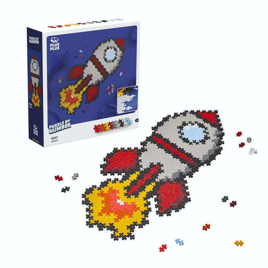 Plus-Plus Puzzle by Number Fusée – 500 pièces – visuel 1 sur 4