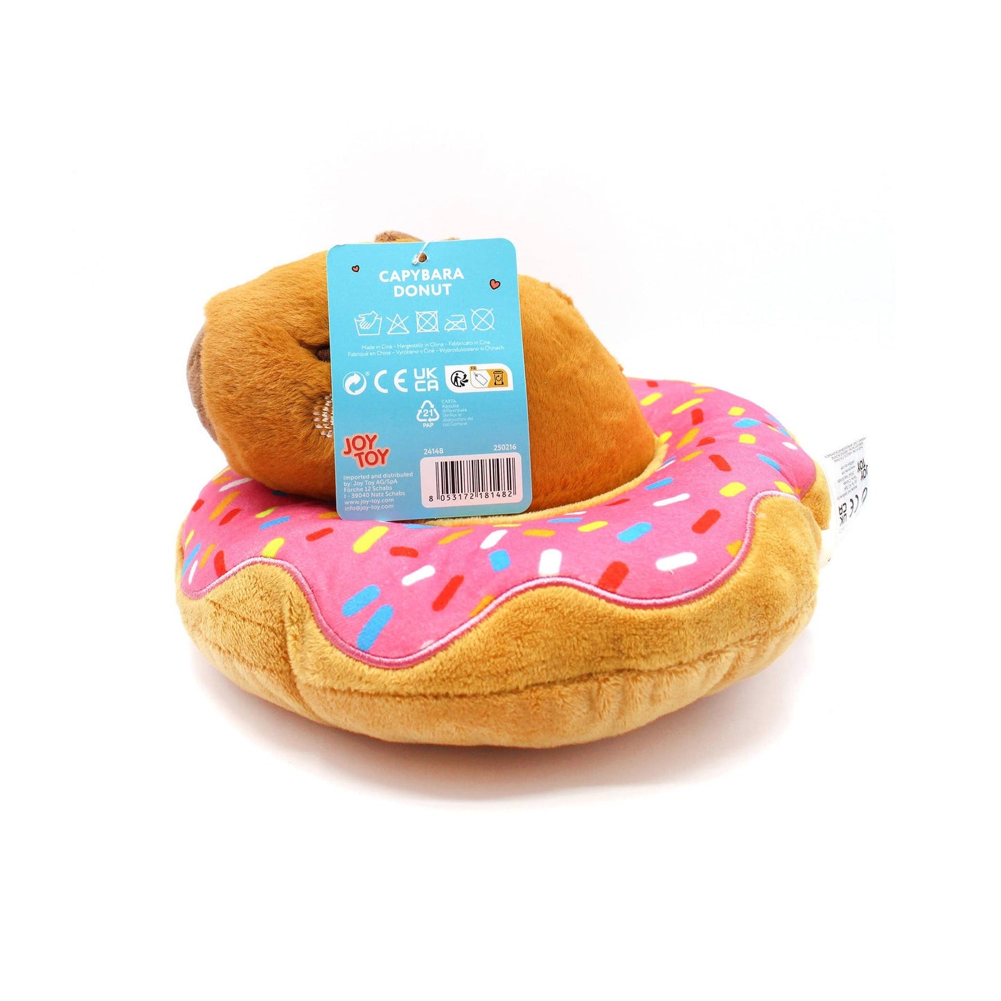 Capybara Donut Plüschtier