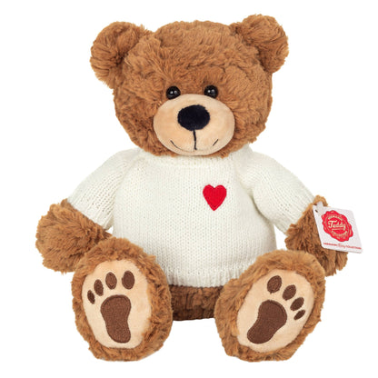 Peluche Teddy Percy avec Pull – 30 cm - Teddy Hermann