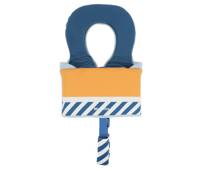 Blue striped floatation learning vest 1-2 years