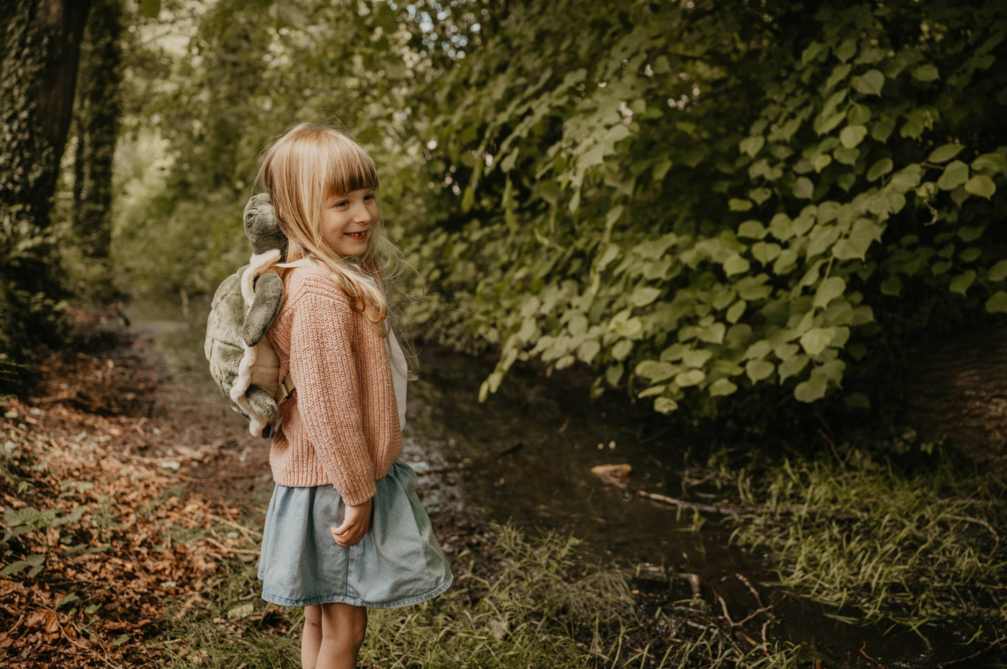 Sac à dos Peluche Enfant Tortue - Wild & Soft