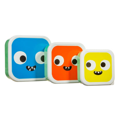 Brotdosen Monster - 3er-Set
