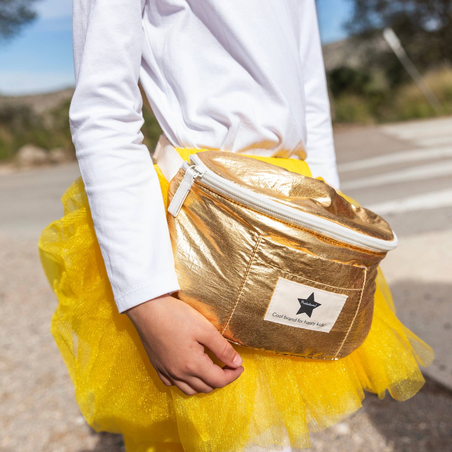 Sac Banane Enfant Métallique