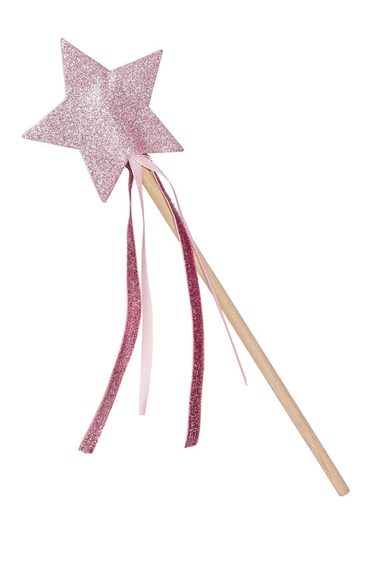 Baguette magique étoile rose à paillettes Ratatam