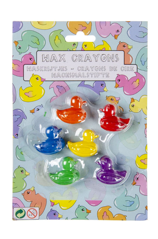 Wax crayons Ducks (6 pcs)