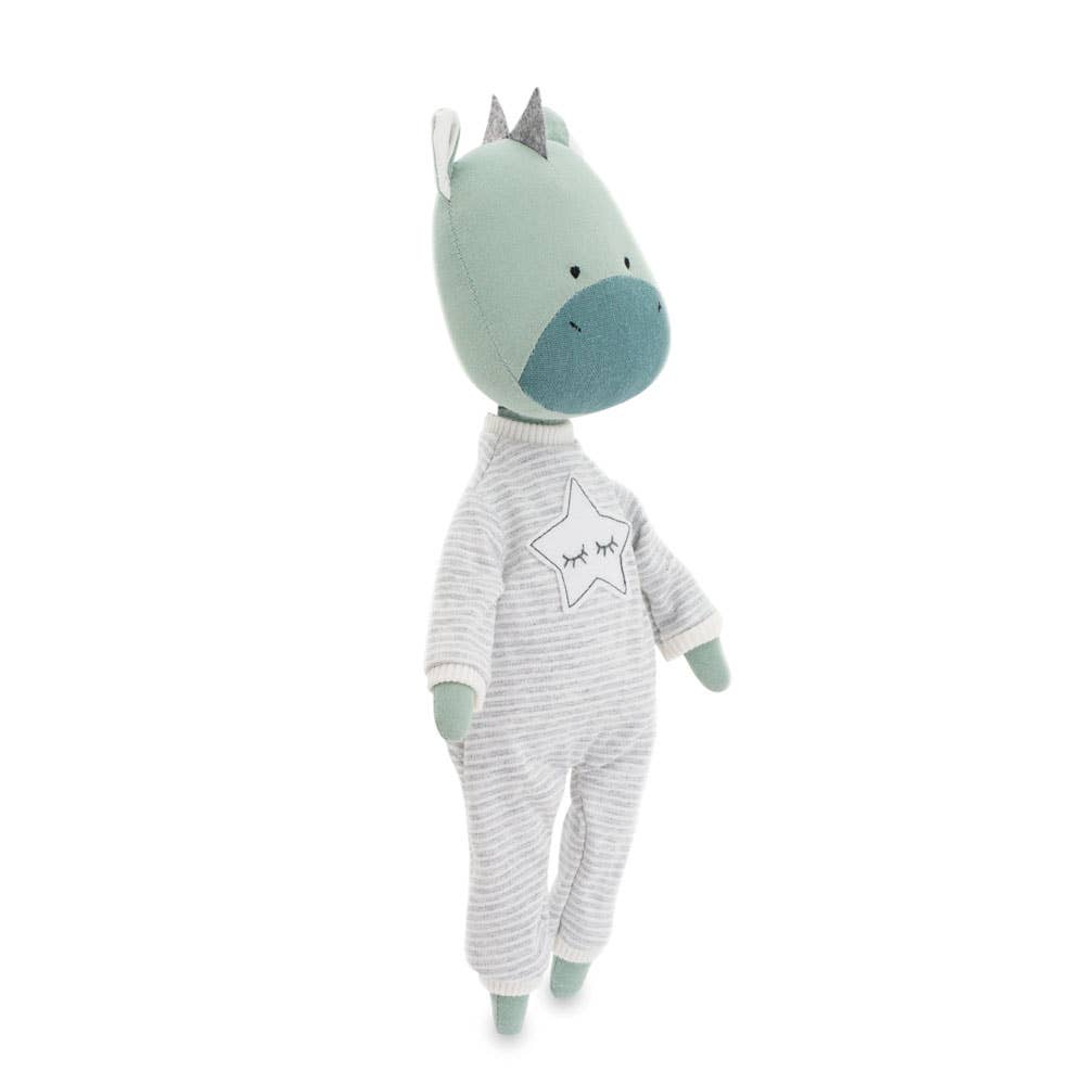 Cotton plush toy, Cotti Motti, Andy the dragon - 29cm - 0+