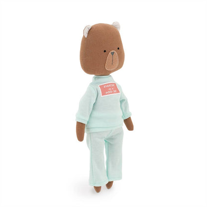 Oscar the Teddy Bear: Mermaid Tail and Clothes Set - 29 cm