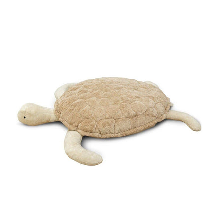 Large XXL sand-colored turtle