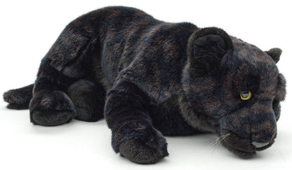 Peluche panthère noire couchée Uni Toys