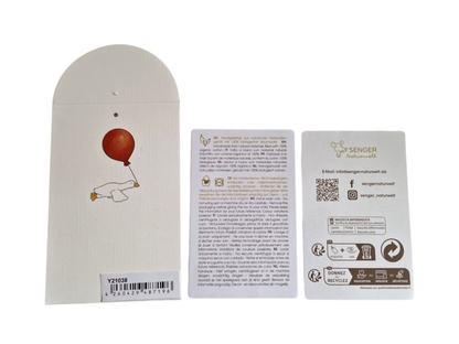 Stofftier kleine Gans | grau