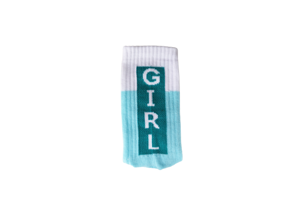 Chaussettes Enfant Girl Power - Bleu