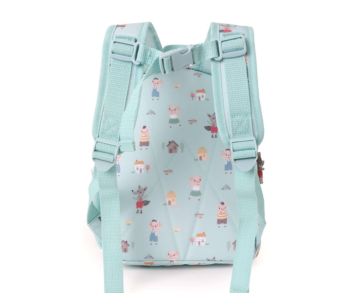 The Three Little Pigs children's backpack