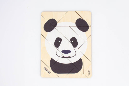 Panda wooden puzzle