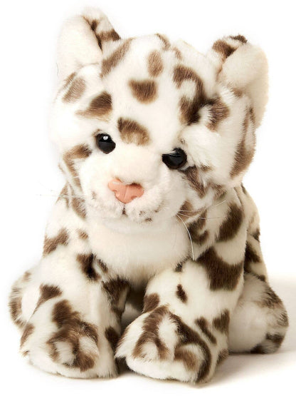 Sitting Snow Leopard Plush