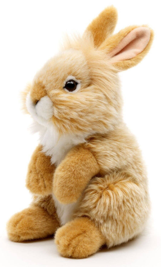 Angora-Kaninchen-Plüschtier, stehend (beige)