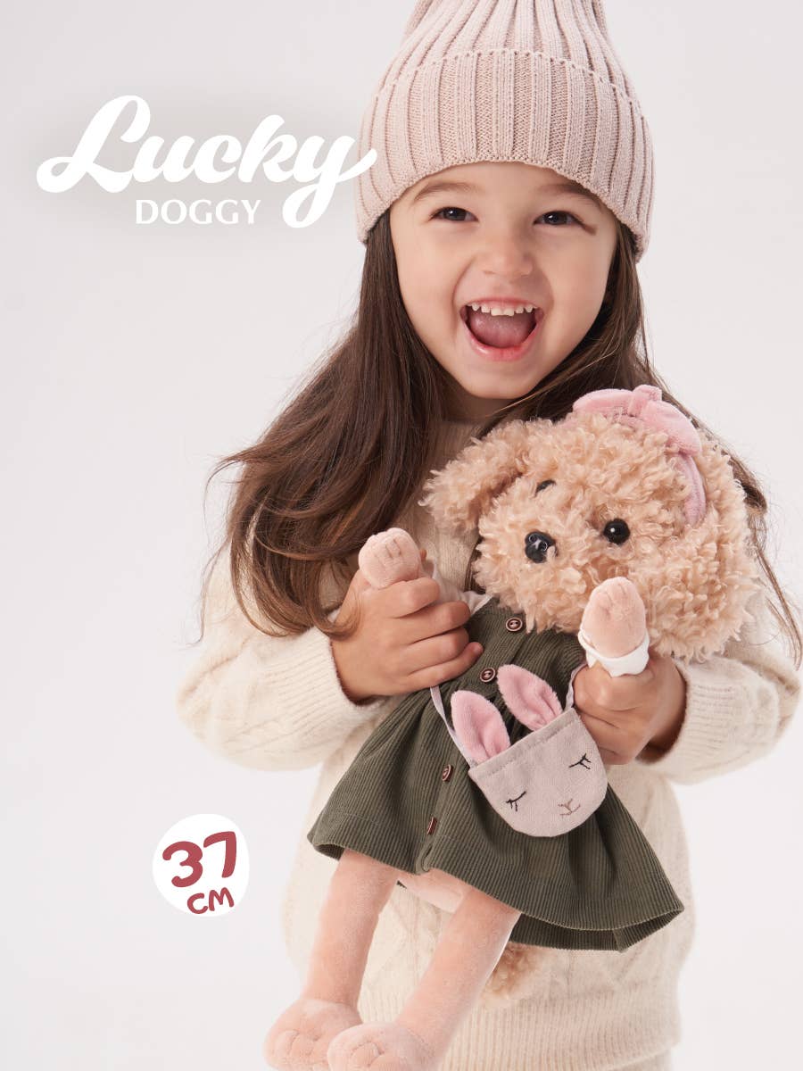Fendi Lucky Dog Doll: Trip to Paris - 38cm