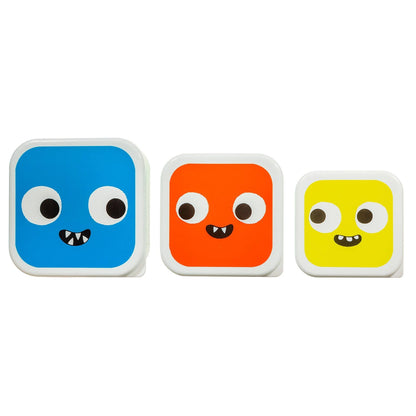 Brotdosen Monster - 3er-Set