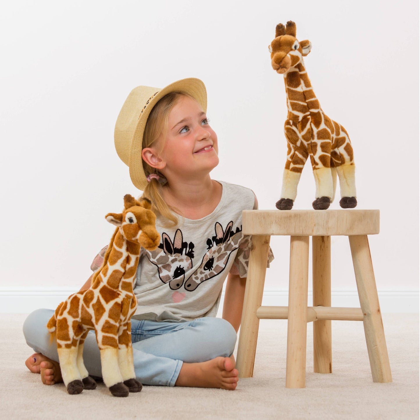 Standing Giraffe Plush Toy