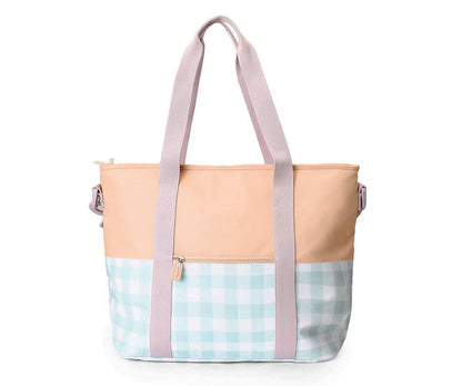 Apricot Stripes Insulated Bag