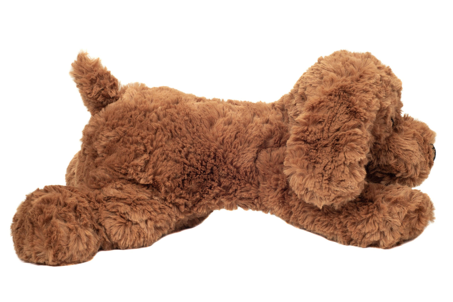 Brown plush dog