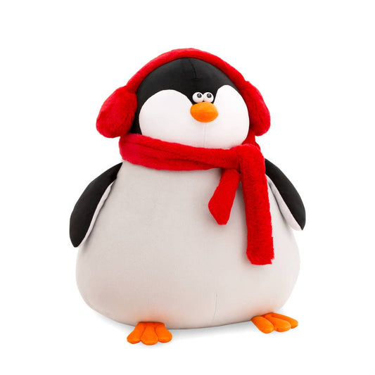 Orange Life Plüsch-Pinguin mit Schal (50 cm)