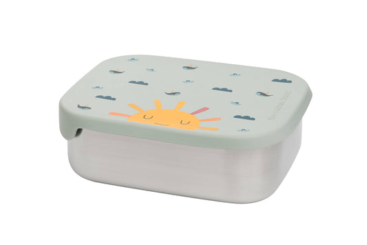 Origami Stainless Steel Lunch Box with Compartments for Children