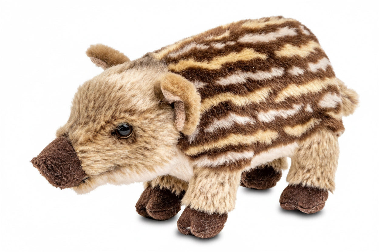 Standing Wild Boar Plush Toy