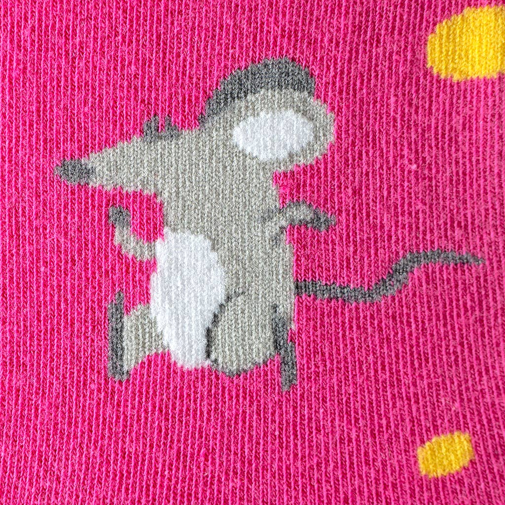 Kids' Mouse and Cheese Socks