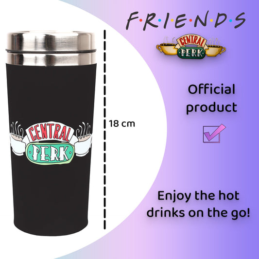 Tasse – Friends Travel – schwarz
