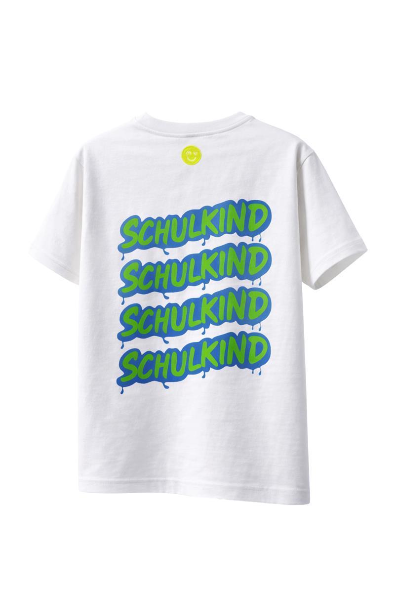 T-shirt Schulkind Graffiti vert – vue produit 1
