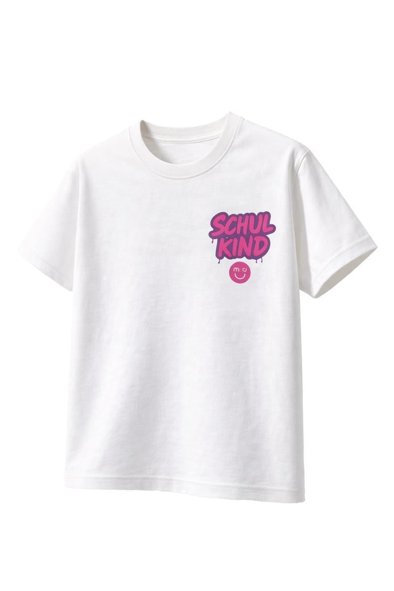 T-shirt Schulkind Graffiti rose – vue produit 7