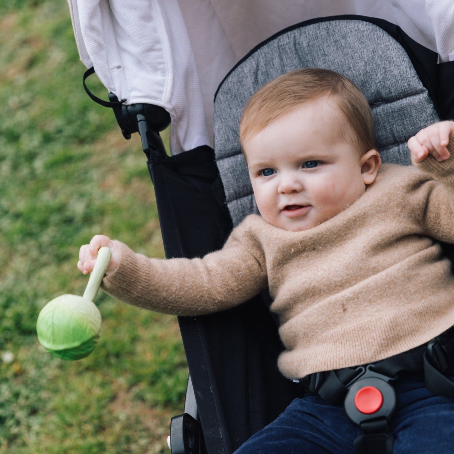Chou vert – Hochet bébé – vue produit 3