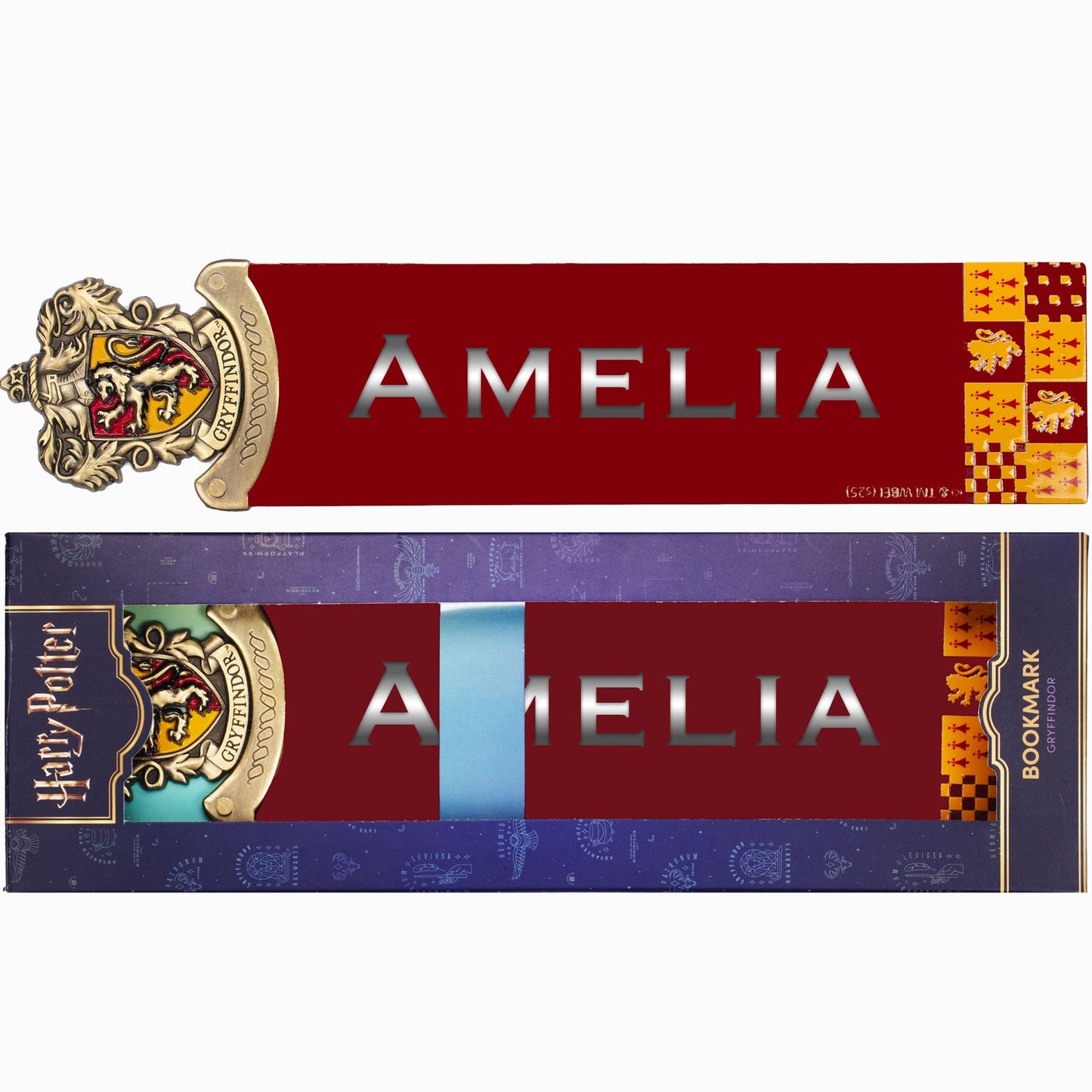 Harry Potter Crest Bookmark Burgundy