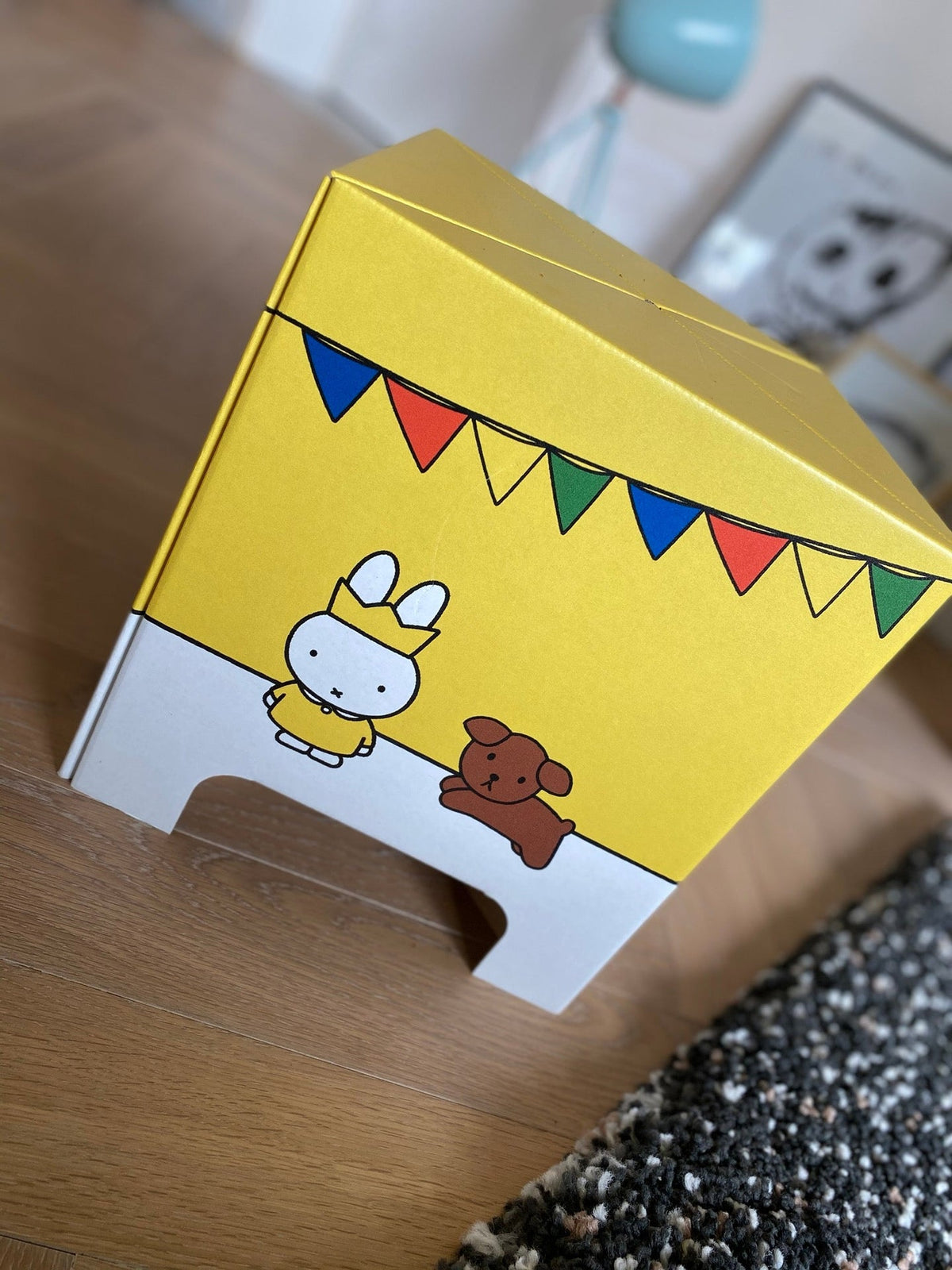 Miffy Rabbit Cardboard Stool