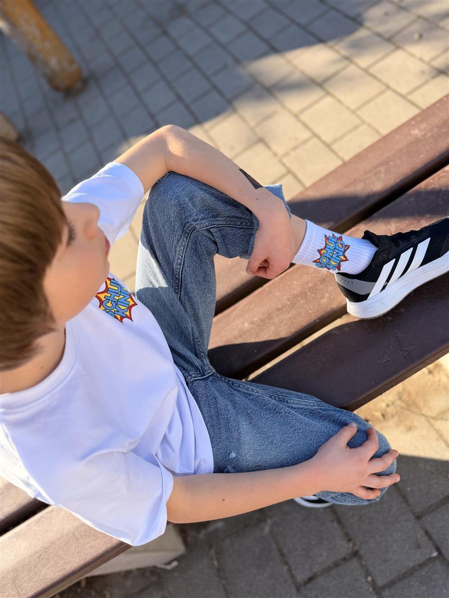T-shirt Schulkind Super Hero – vue produit 5