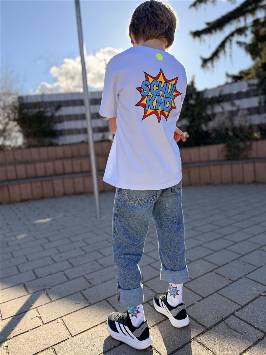 T-shirt Schulkind Super Hero – vue produit 4