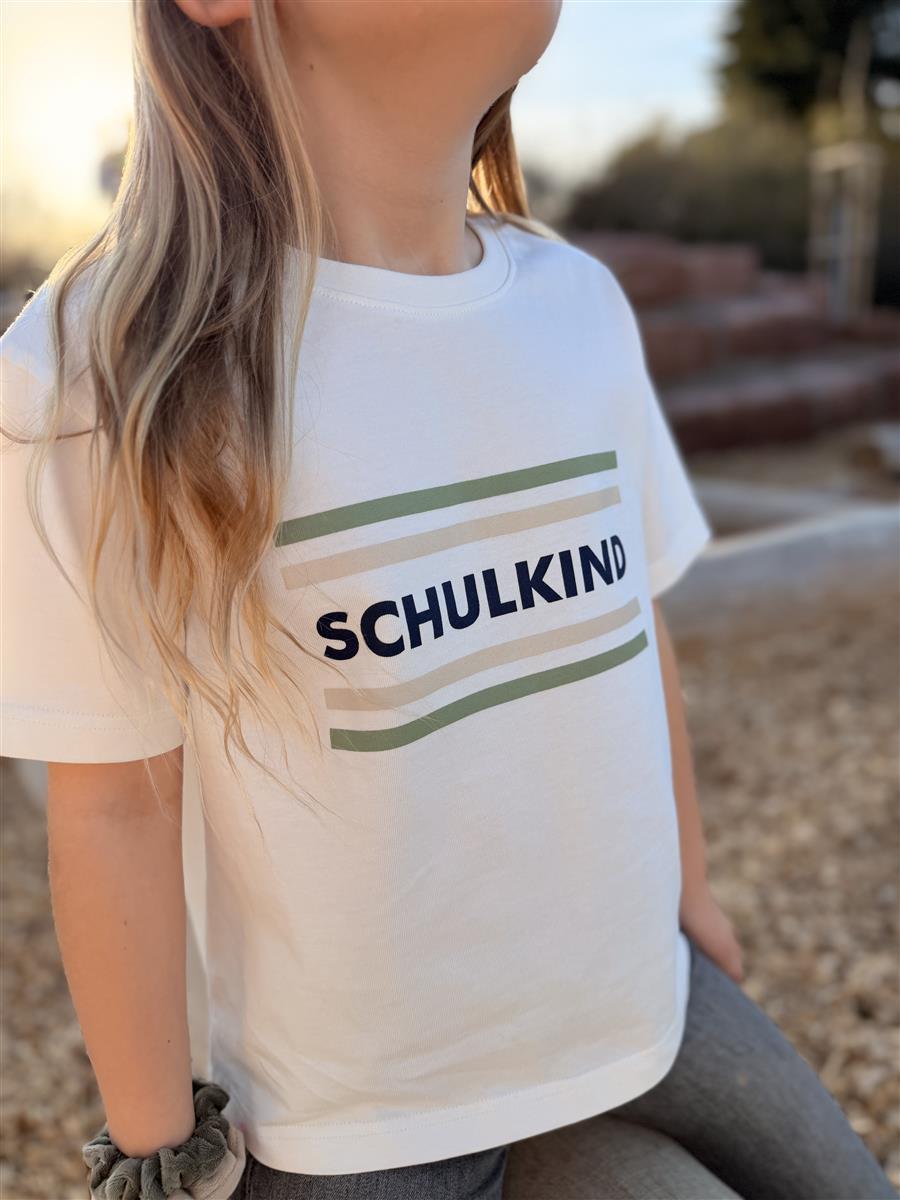 T-shirt Schulkind bleu pastel – vue produit 5