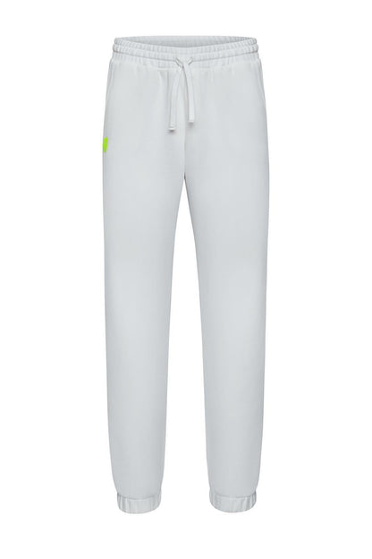 Jogging blanc unisexe – vue produit 1