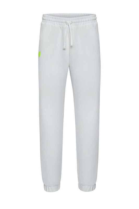 Jogging blanc unisexe – vue produit 1