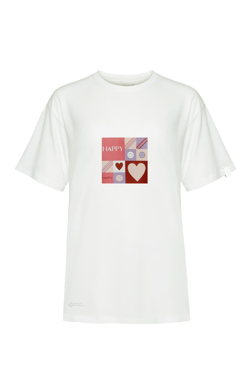 T-shirt HAPPY – vue produit 1