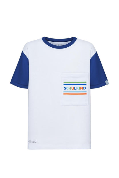 T-shirt Schulkind bleu – vue produit 1