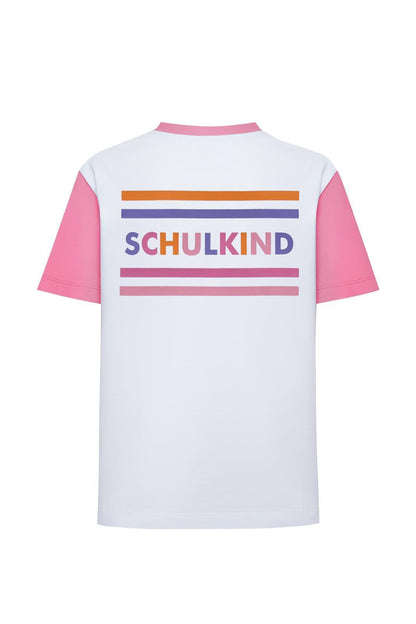 T-shirt Schulkind rose – vue produit 2